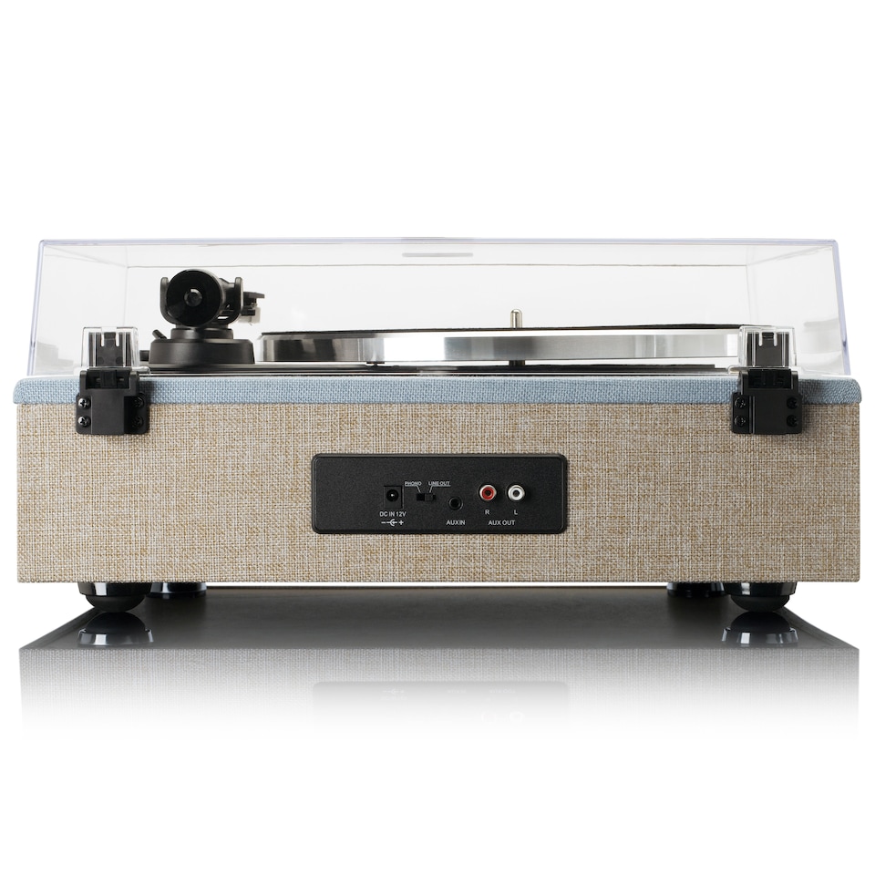 image 1 of LENCO LS-440BUBG - Turntable with 4 built-in speakers - Fabric