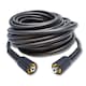 image 1 of M22 Female - M22 Female 14mm & 15mm "Stepped Spigot" Coupling Pressure Washer Hose (22mm) Black | 10m