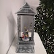 image 3 of 27cm Glitter Water Spinner Lantern - Warm White LED - Christmas Tree