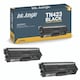 image 2 of 2x Compatible Brother TN423 Black Toner Cartridges Black