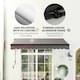 image 5 of Outsunny 3 x 2.5m Electric Awning with LED Light and Remote Controller Grey Grey