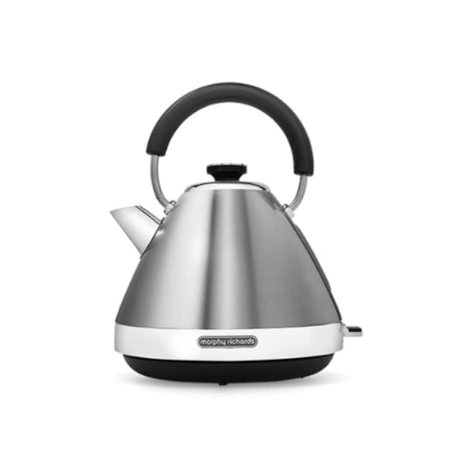 image 1 of Morphy Richards Venture Pyramid Kettle Silver