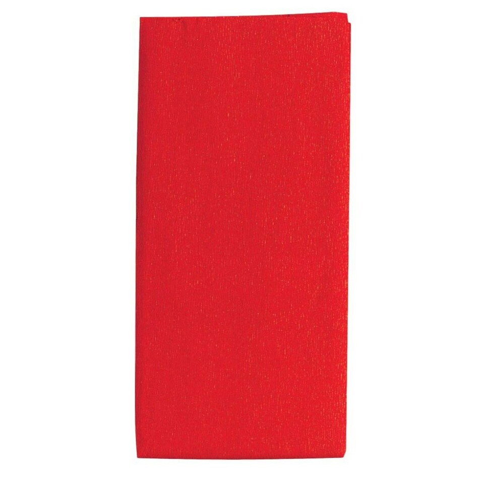 image 1 of Crepe Paper Red 1.5m X 50cm