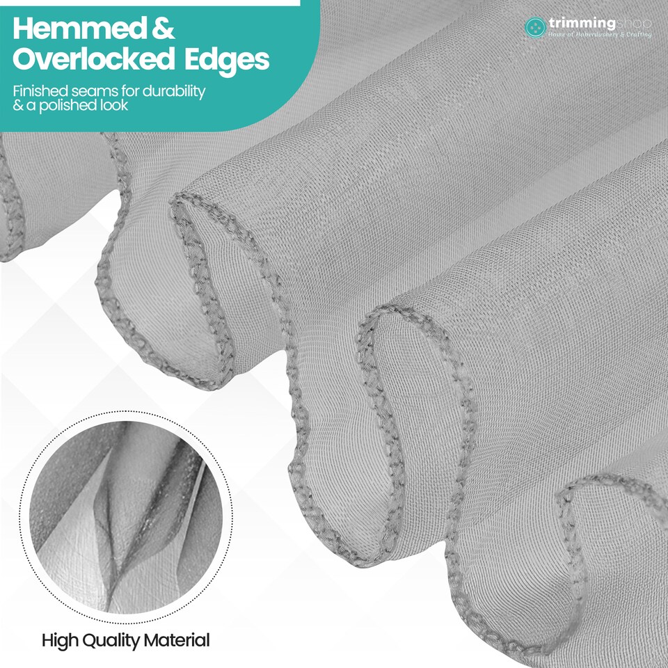 image 1 of 17 x 280cm Organza Chair Sashes, Sheer Sash Ties - 25pcs