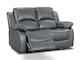 image 5 of Faux Leather Grey 2 Seater Electric Recliner Sofa VALENCIA