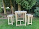 image 2 of Butchers Bar Set - L80 x W80 x H107 cm