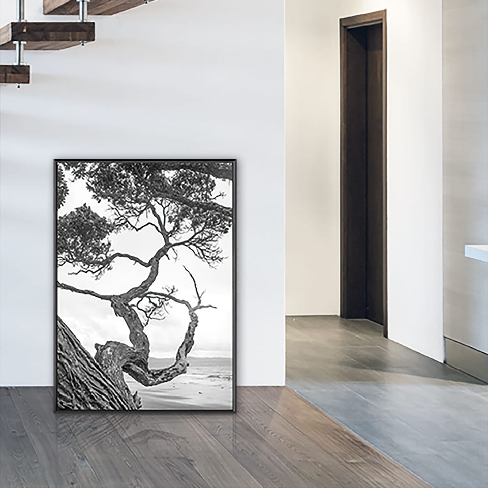 image 1 of Nielsen Classic Aluminium Picture Frame - Polished Jet Black - A1 (59.4cm x 84.1cm)