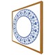image 4 of Folk art (Picture Frame) Brown | S