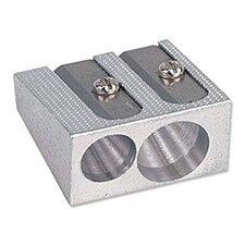 Pack of 60 Janrax Two Hole Metal Pencil Sharpeners