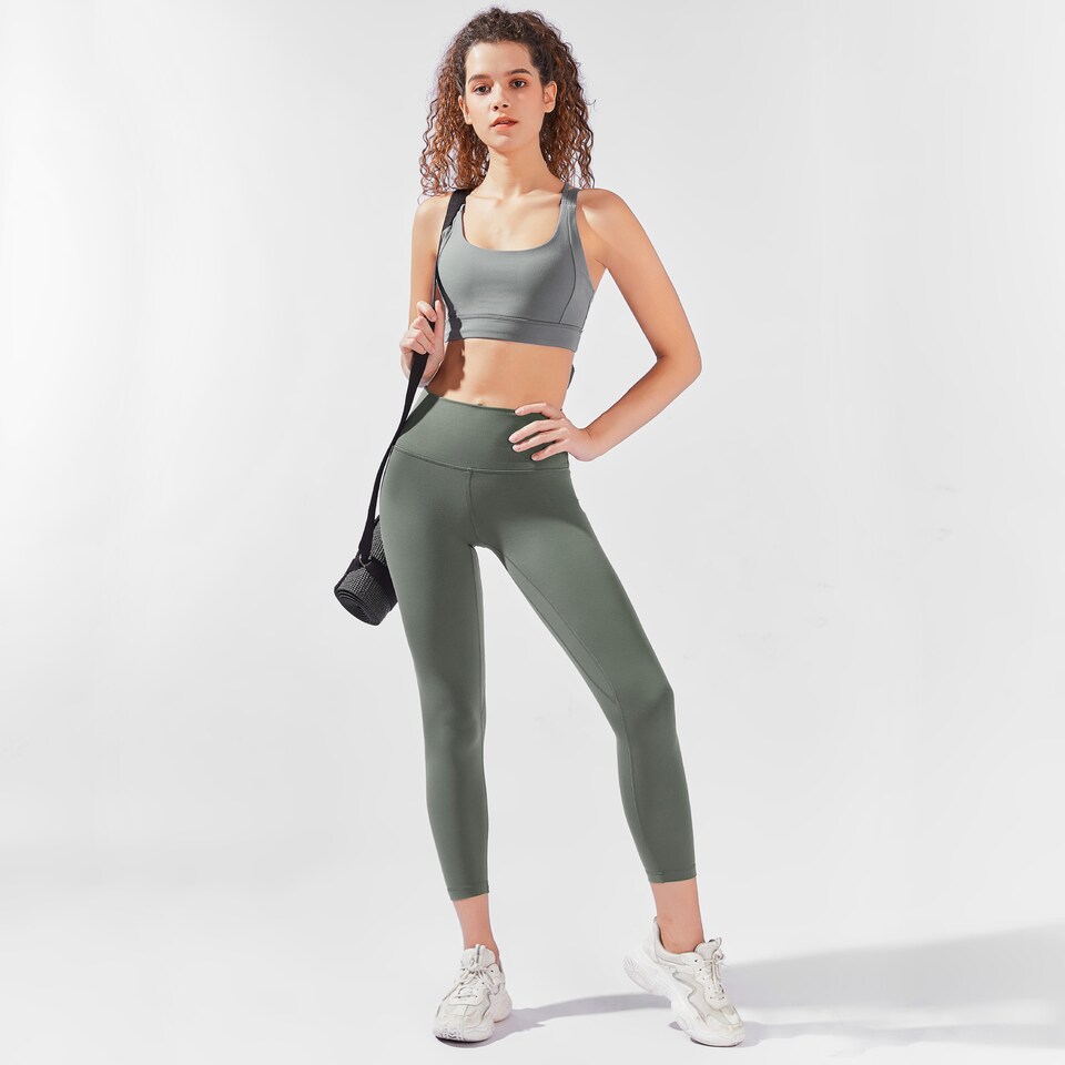 image 1 of Myga Yoga Leggings Green - XL | Green | XL