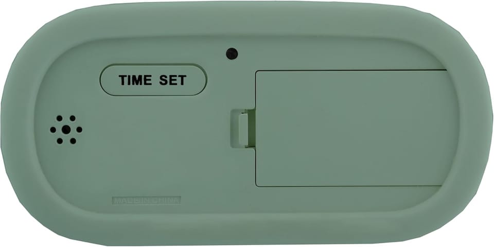 image 1 of Acctim Silicone Digital Alarm Clock Smartlite Crescendo Alarm Easy Read Jumbo Display Silicone Case | Green | Pale Green