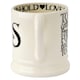 image 2 of Mug Set: 2 x 300ml Emma Bridgewater Black Toast Mr & Mr 1/2 Pint Mugs, Ceramic White