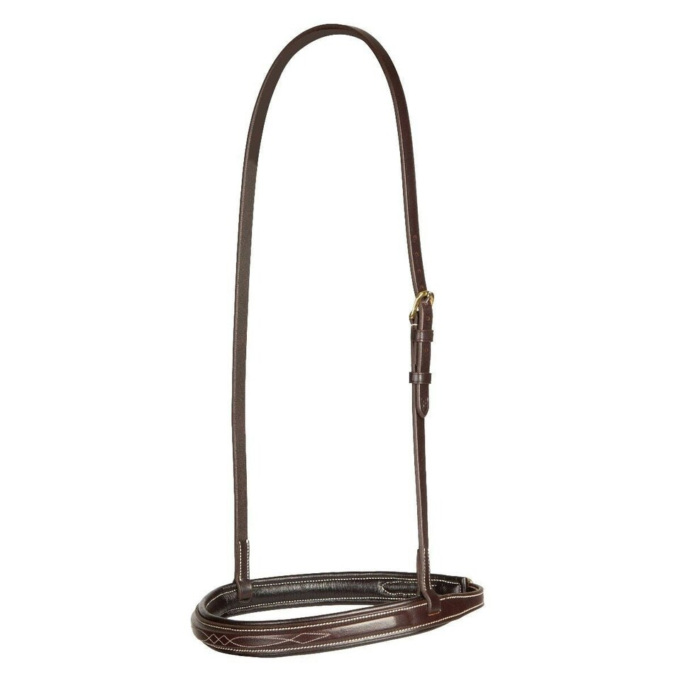Shires Salisbury Fairford Noseband Black | Size: Small Pony
Colour: Black