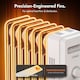 image 5 of VonHaus Oil Filled Radiator 7 Fin Portable Electric Heater