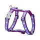 image 1 of Dog H-Harness Design Unicorn Purple Purple | M