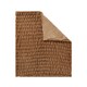 image 1 of BHS Ruched Faux Fur Throw, Natural Cream | Natural