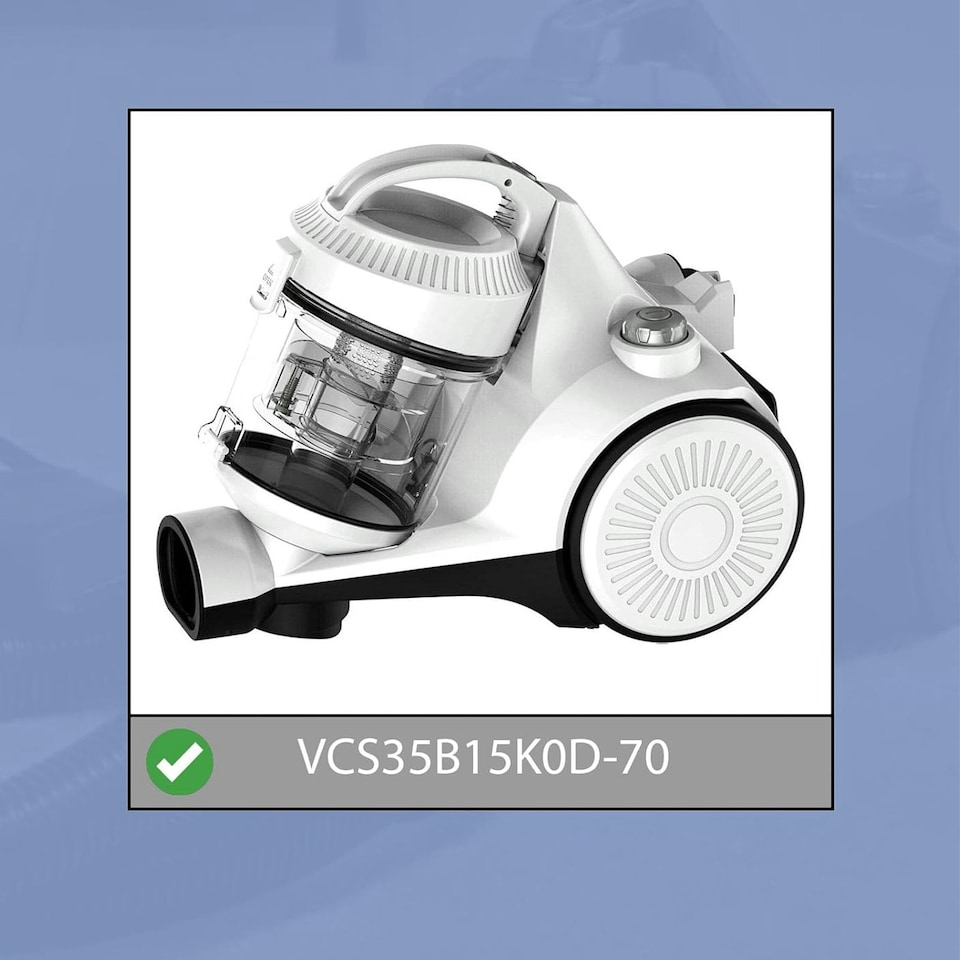 image 1 of SPARES2GO Spare Parts Hose Tool Kit for Bush VCS35B15K0D-70 Vacuum Cleaner