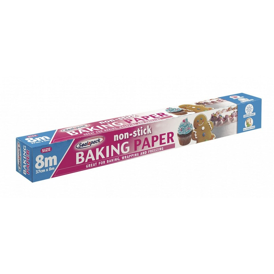 Sealapack Baking Paper Roll - Brown - 37cm x 8m