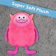 image 10 of Shy Monster Soft Toy Cute Plushie Huggable Cuddly Stuffed Toy Gift 23cm Orange