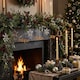 image 4 of Homescapes Set of 12 Gold and Silver Christmas Tree Decorations