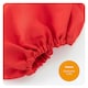image 5 of Adults Red Jumpsuit with Hood Costume + Salvador Mask | Red | XL