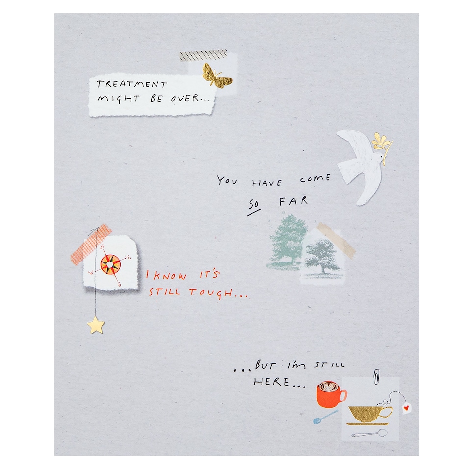 image 1 of Hallmark Maggie's - Beyond Cancer Charity Card - Treatment Completed Design