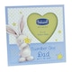 image 2 of Bebunni Polka Dot Wooden Heart Photo Frame 4" x 4" - Dad