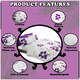 image 2 of VELVETIO Poppy Flower Duvet Cover Set Reversible Polycotton Easy Care Beddings Purple | Aubergine | Super King