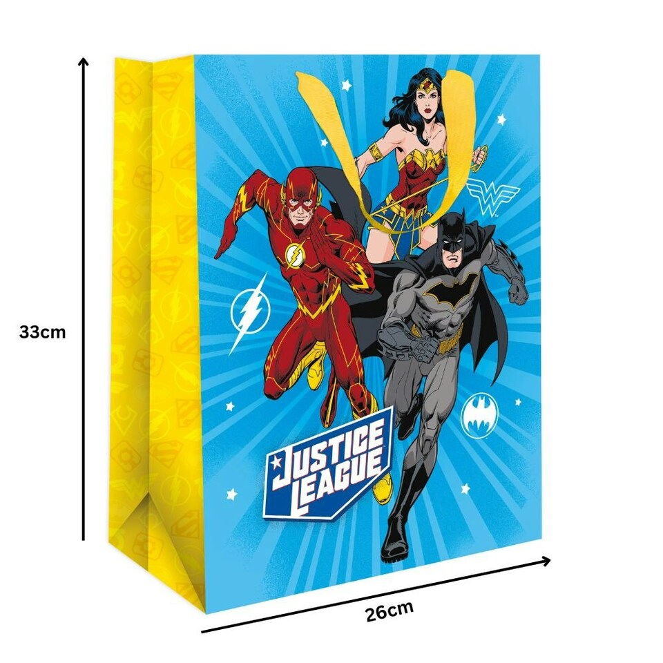 image 1 of Justice League Medium Gift Bag