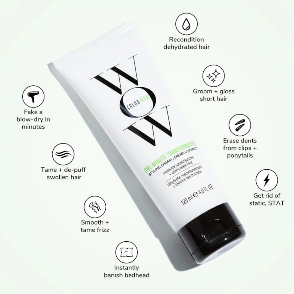 image 1 of Color Wow One Minute Transformation Styling Cream