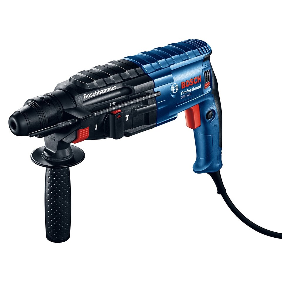 image 1 of Bosch Professional GBH 240 SDS+ Rotary Hammer Drill 240v 0611272170