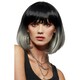 image 1 of Manic Panic Womens/Ladies Glam Doll Ombre Wig - Black/Alien Grey - One Size Black | One Size