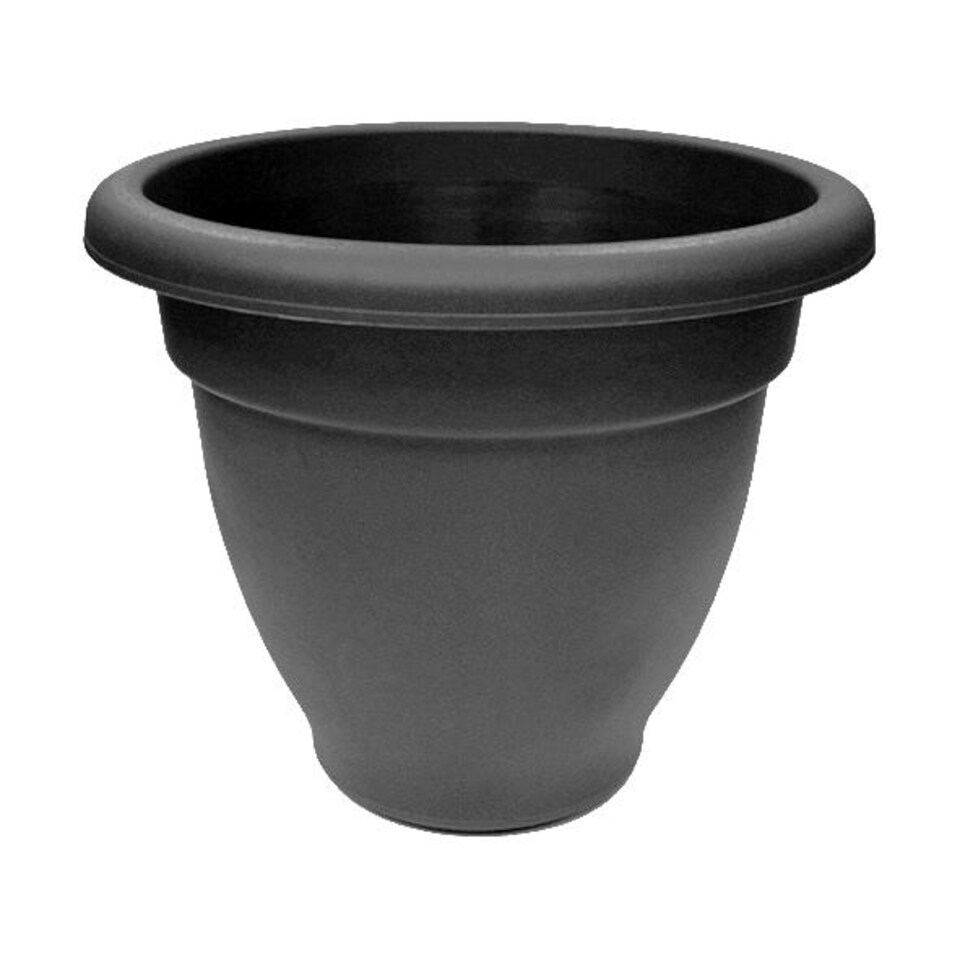 Winchester Round Plant Pot | Black | Ebony | 36cm x 50cm | 1