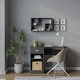 image 6 of Modular Wall Mounted Shelf Unit Brown | Unit Colour: Oak