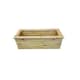 image 2 of Multi Pack of 3 - Deluxe Large Trough Planter - Timber - L40 x W100 x H32 cm - Fully Assembled | Brown