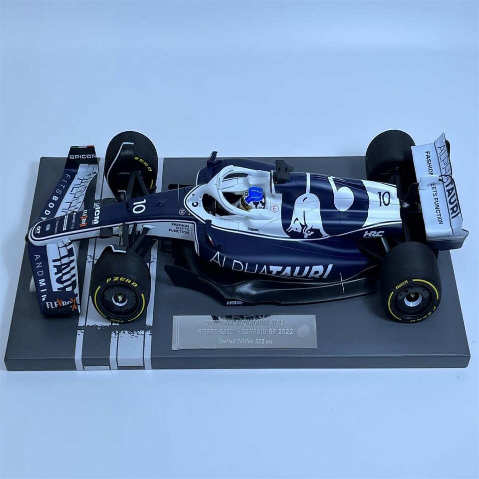 image 1 of Pierre Gasly Alpha Tauri Bahrain GP 2022 1:18 Scale Minichamps 117220110
