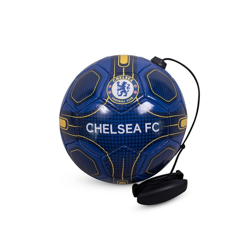 Chelsea FC Skills Crest Training Football - Blue/Navy/Yellow - 2