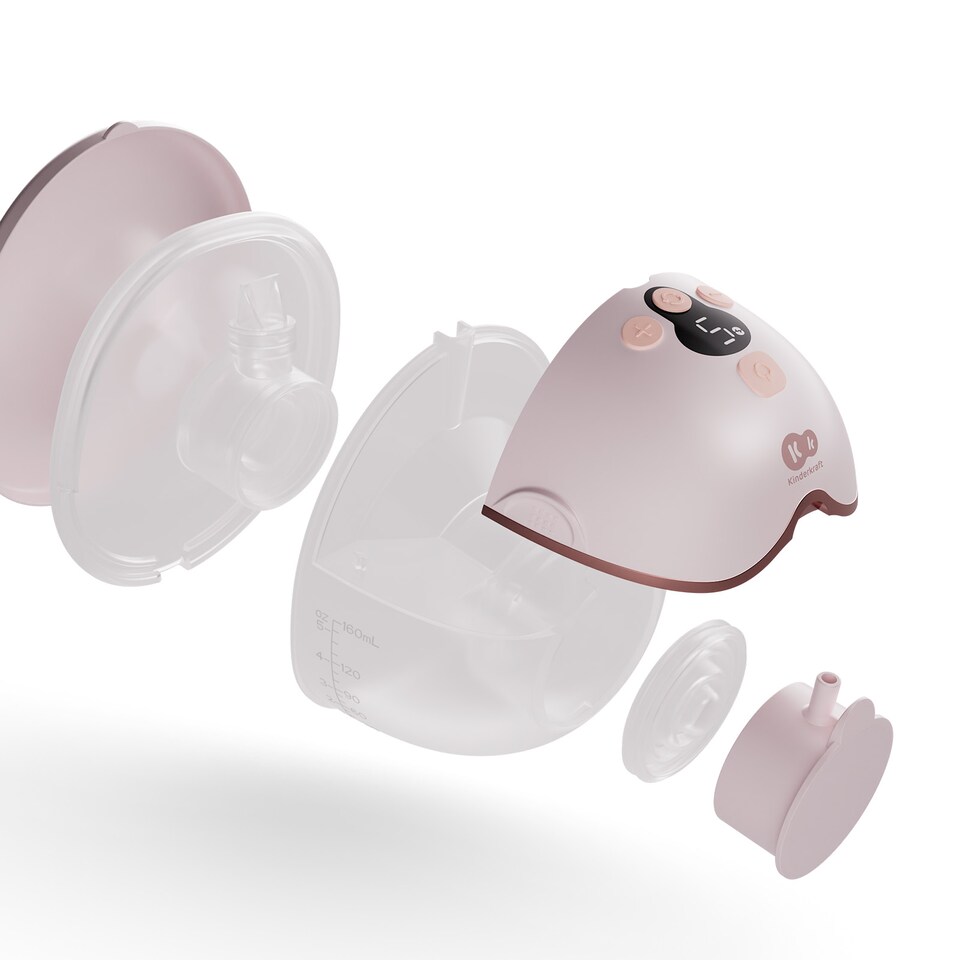 image 1 of Kinderkraft MamaFlow Compact Electric Hands Free Single Breast Pump 4 Modes