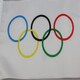 image 4 of Olympic Flag 5x3ft With Eyelets Multi