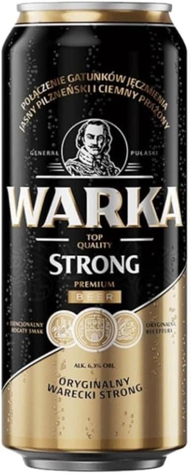 image 1 of Warka Strong Polish Lager