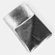image 4 of OHS Faux Fur Striped Patterned Blanket Throw, 125x150cm - Grey