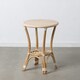 image 1 of Side table 50 x 50 x 67 cm Natural Beige Rattan N/A