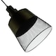 image 4 of Industrial Vintage Pendant Light Shade with Wire Mesh Grill Design | Black | Black | 1