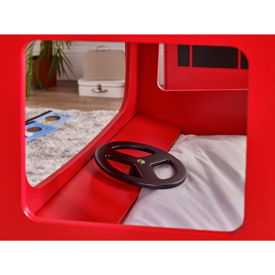 image 1 of Ruby Bus Bunk Bed -  Single (90cm)