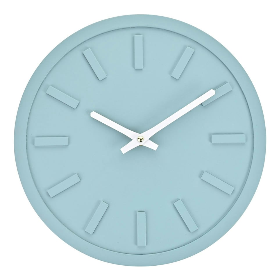 image 1 of Interval Minimalist Wall Clock 30cm - Teal Blue | Teal