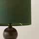 image 5 of ValueLights Anthony Candlestick Table Lamp Green Shade