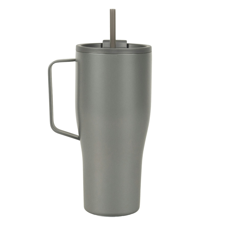 Vinga Eos Voyager Recycled Stainless Steel 800ml Bottle - Grey - One Size Grey