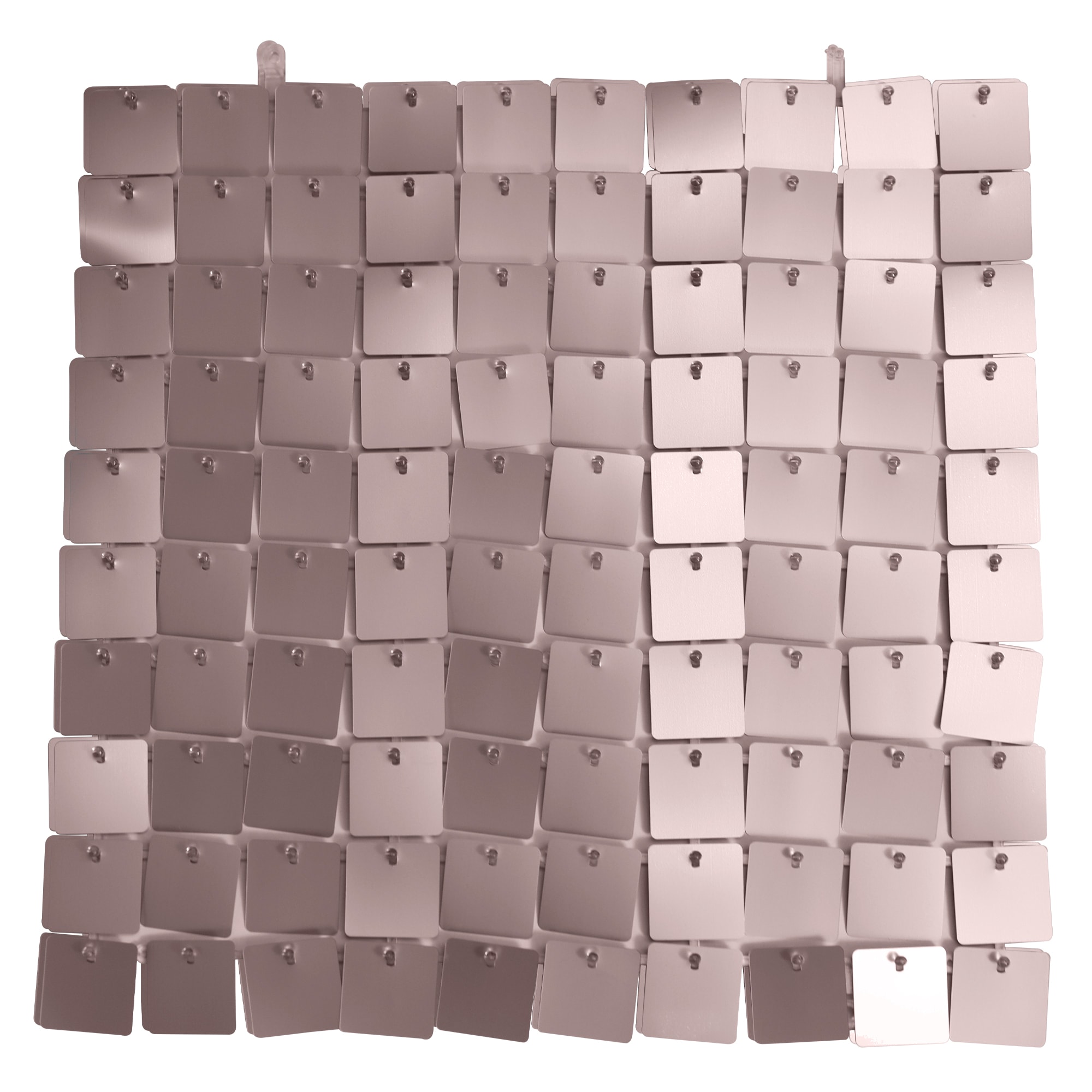 Neel Blue Shimmer Sequin Wall Panels Backdrop, 30cm x 30cm in Bright Pink | Size: 30 cm x 30 cm