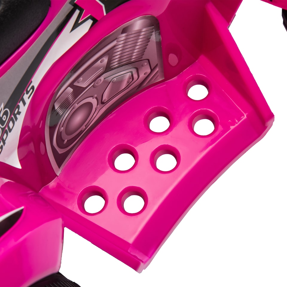 image 1 of AIYAPLAY 6V Kids Electric Quad Bike with Music, Forward Function, Pink