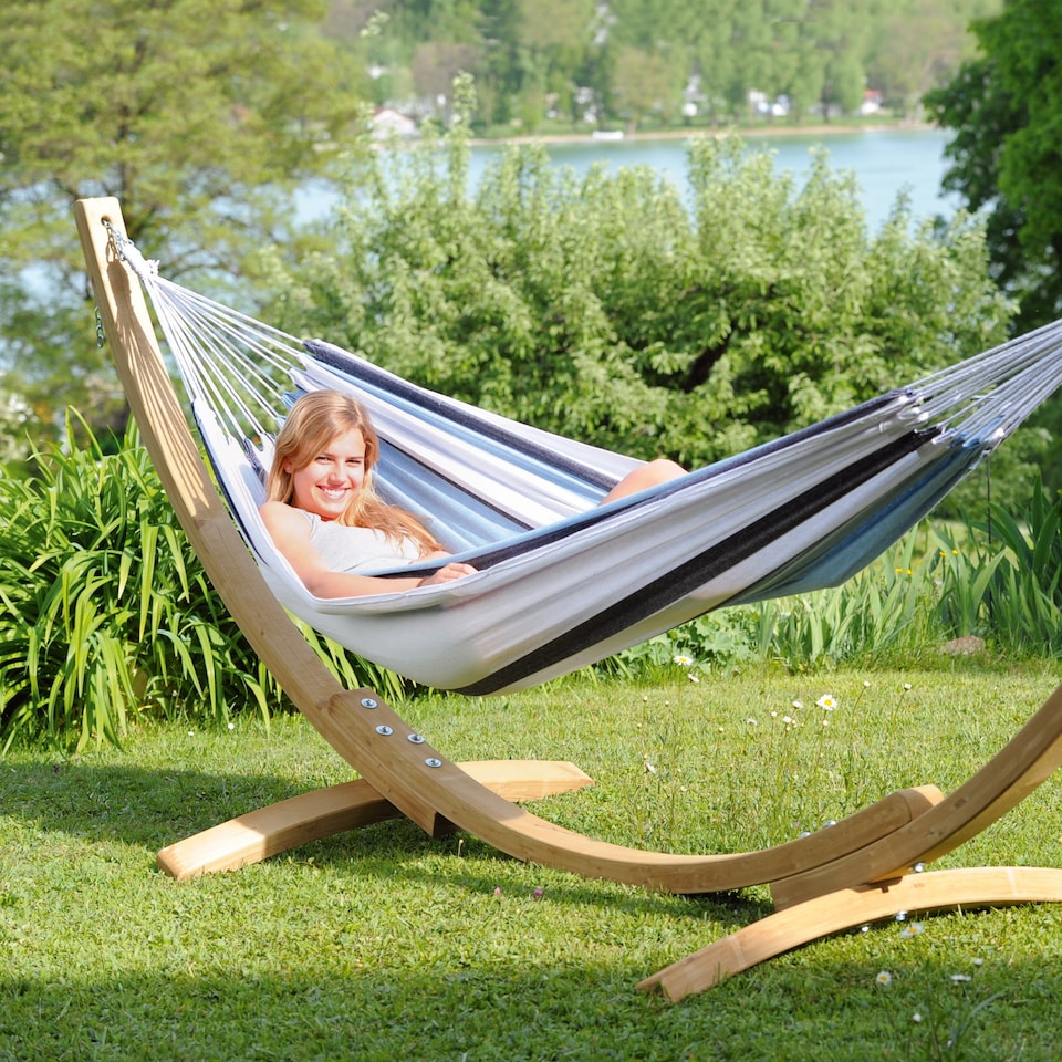 image 1 of Apollo Hammock & Stand Set Marine